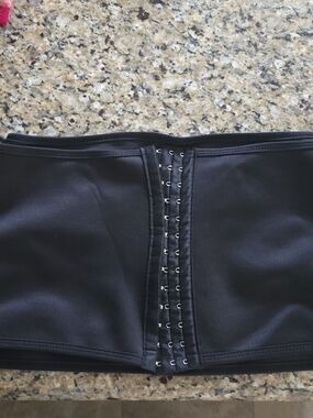 Black Hook-and-Eye Waist Trainer / Shapewear